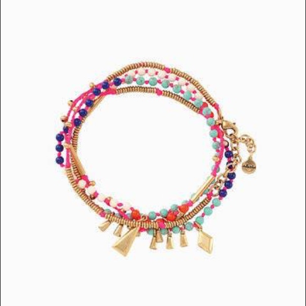 Stella dot multicolor Reina bracelet/necklace